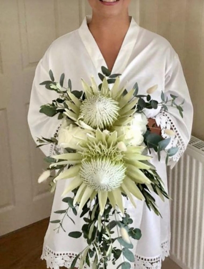 King Protea Wedding Bouquet